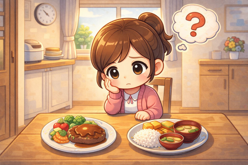 食事の形を見直す前に整理しておきたいポイント