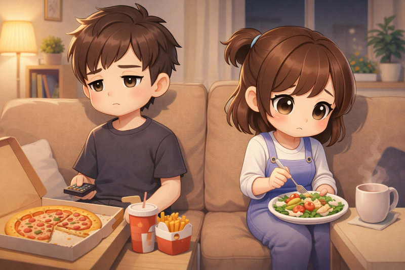 ちゃんと食べたい気持ちと、何もしたくない現実のあいだで