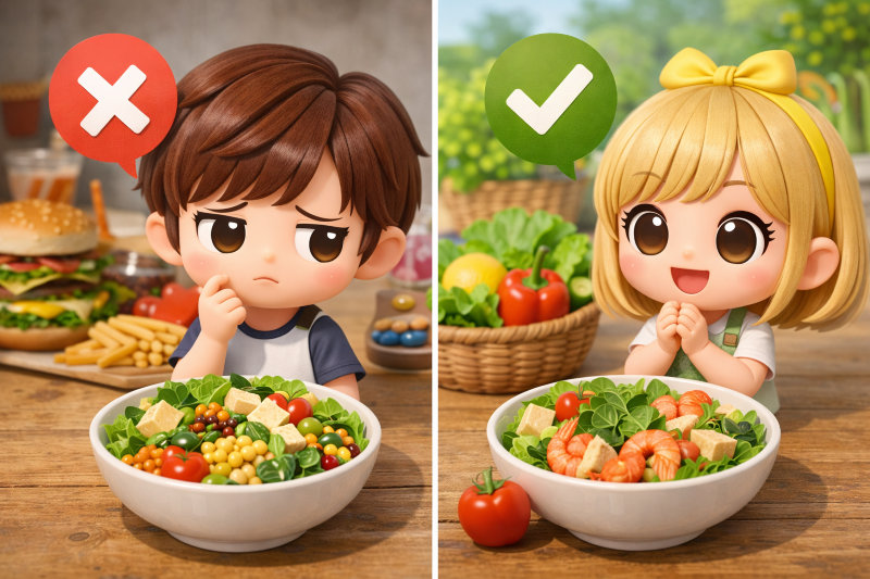 メニュー選びで確認しておきたい向き・不向きの視点