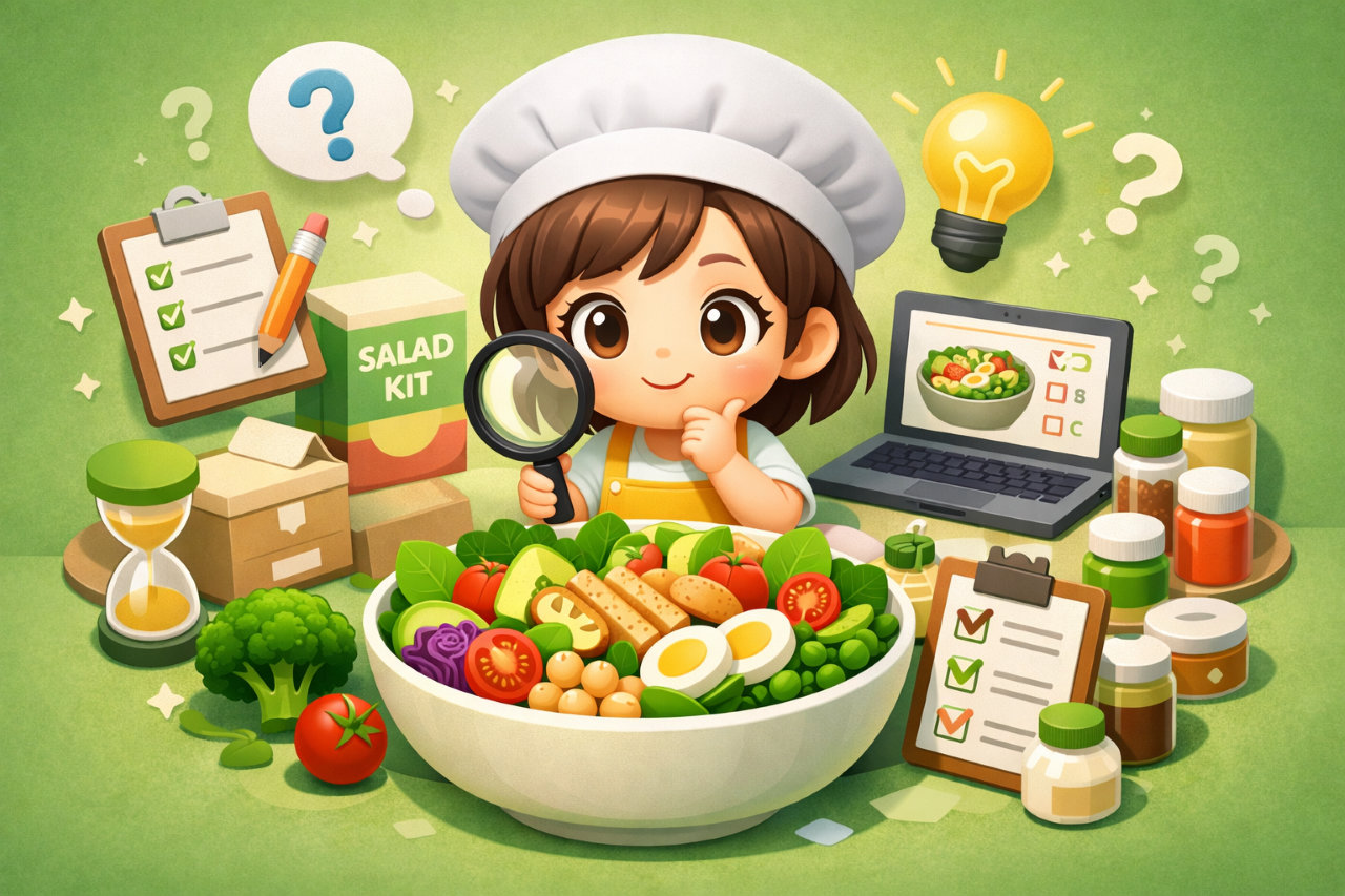 グリーンスプーンのサラダはどんな内容？種類・作り方・選び方を公式情報から整理