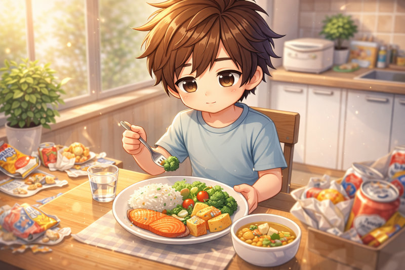 完璧を目指さない食生活という考え方