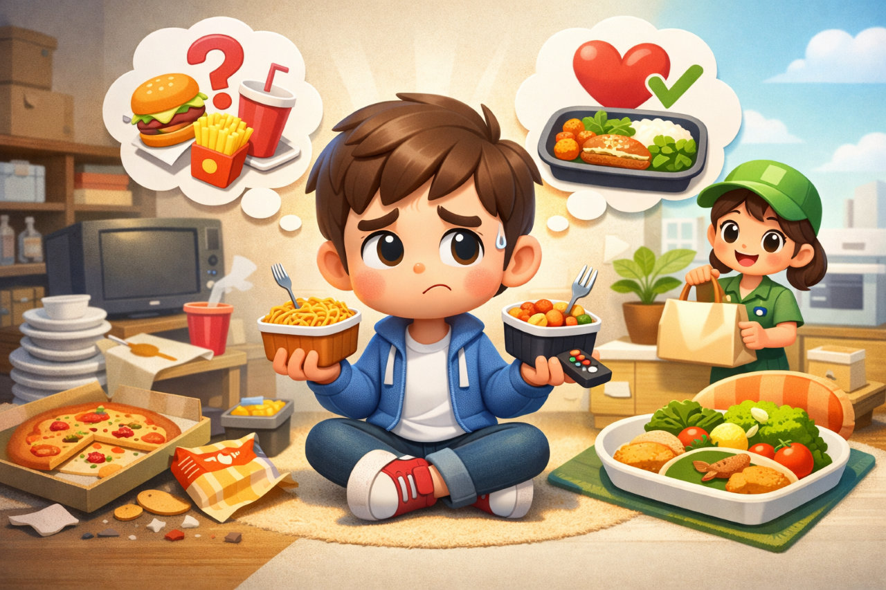 一人暮らしで食事が適当になりがちなとき、宅食は生活に合うのか考えてみる